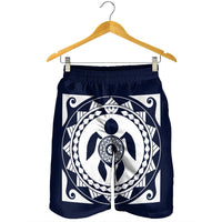 Hawaiian Turtle Pattern Men's Shorts - AH - Polynesian Pride