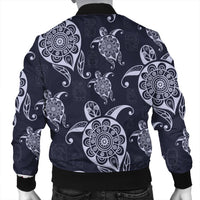 Hawaiian Turtle Pattern Wonderfull Bomber Jacket - AH - Polynesian Pride