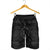 Hawaiian Turtle Polynesian Tribal Men's Shorts Gray AH - Polynesian Pride