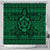 Hawaiian Turtle Polynesian Tribal Shower Curtain Green AH 177 x 172 (cm) Black - Polynesian Pride