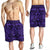 Hawaiian Turtle Polynesian Tribal Men's Shorts Purple AH - Polynesian Pride