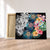 Hawaiian Turtle Swimming Wave Plumeria Hibiscus Polynesian Canvas - Garden Style - AH Canvas Poly-cotton - Polynesian Pride