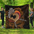 Hawaiian Warrior Helmet Kanaka Polynesian Premium Quilts - AH Black - Polynesian Pride