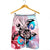 Hawaiian Wave Hibiscus Watercolor Turtle Polynesian Men's Shorts - AH - Polynesian Pride