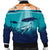 Hawaiian Whale And Turtle In Sunset Polynesian Bomber Jacket - AH - Polynesian Pride