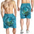 Hawaiian Whirlpool Turtle Polynesian Men's Shorts - AH - Polynesian Pride