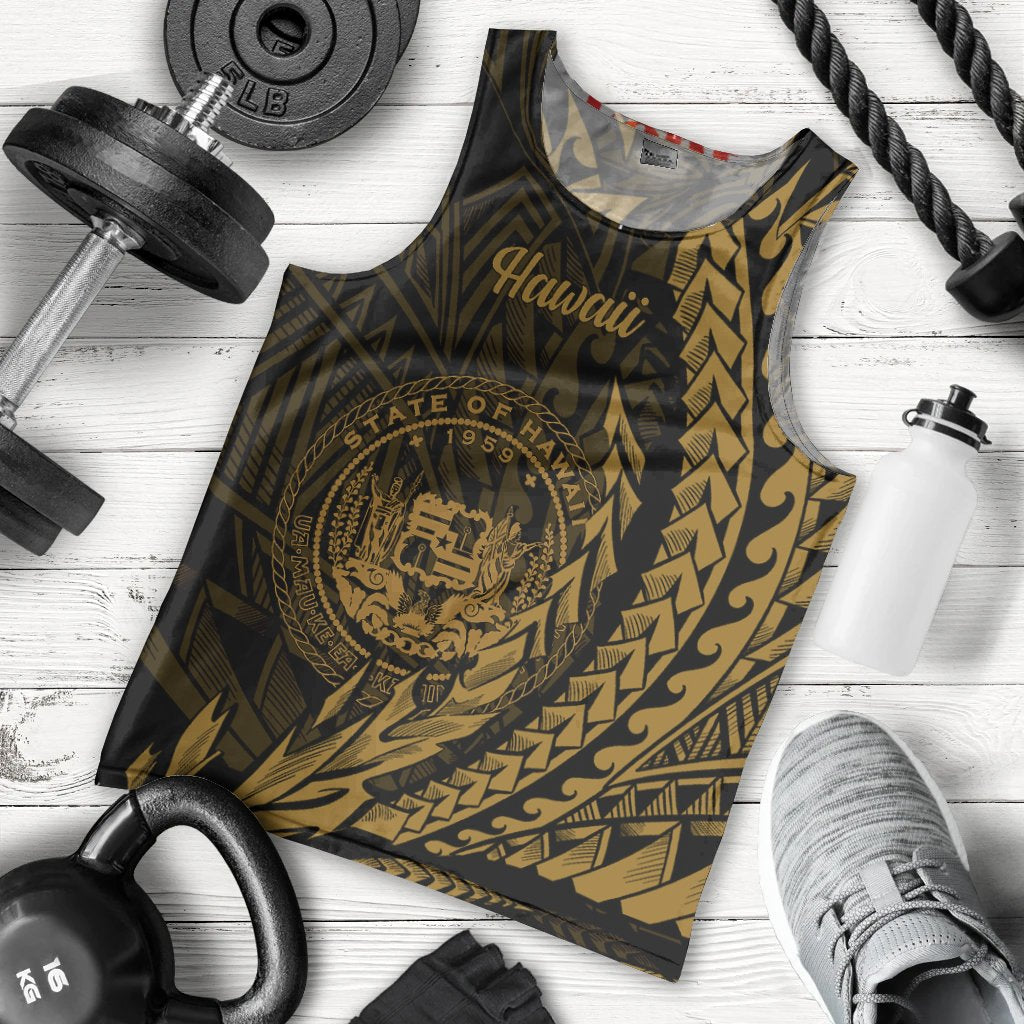 Hawaii Men's Tank Top - Wings Style - Polynesian Pride