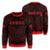 Hawaiian Kanaka Map Polynesian Sweatshirt - Red - Brad Style - AH Unisex Red - Polynesian Pride