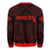 Hawaiian Kanaka Map Polynesian Sweatshirt - Red - Brad Style - AH - Polynesian Pride
