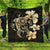 Hibiscus Plumeria Mix Polynesian Turtle Premium Quilts - AH Black - Polynesian Pride