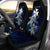 Wallis And Futuna Polynesian Car Seat Covers - Blue Turtle Couple Universal Fit Blue - Polynesian Pride