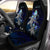 Guam Polynesian Car Seat Covers - Blue Turtle Couple Universal Fit Blue - Polynesian Pride
