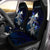 Tokelau Polynesian Car Seat Covers - Blue Turtle Couple Universal Fit Blue - Polynesian Pride