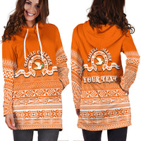(Custom Personalised) Tailulu College Hoodie Dress Tonga Patterns Style LT6 - Polynesian Pride