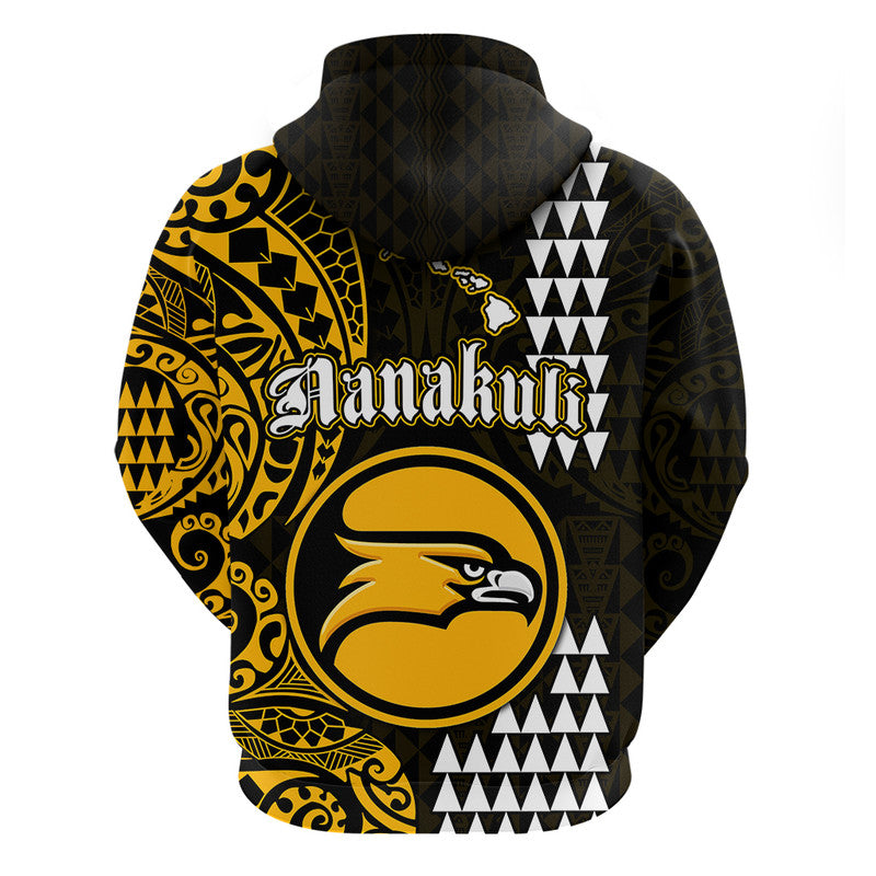 Hawaii Nanakuli High School Hoodie Tribal Kakau LT9 - Polynesian Pride
