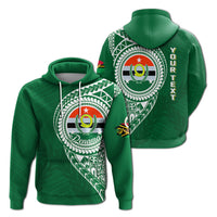 Custom Vanuatu Penama Province Hoodie Penama Emblem LT7 - Polynesian Pride