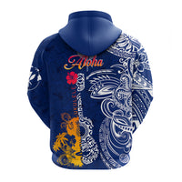 Hawaii Ukulele Unique Style Hoodie Hibiscus Pattern LT7 - Polynesian Pride