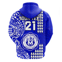 Custom Hawaii Moanalua High School Hoodie Tribal Kakau LT9 - Polynesian Pride