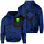 Polynesian Protect Mauna Kea Kanaka Maoli Hawaii Hoodie Blue Quarter Style Unisex Blue - Polynesian Pride