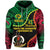 Vanuatu 42nd Anniversary Hoodie Tugeta Yumi Celebratem Indipendens Dei LT9 Hoodie Black - Polynesian Pride