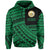 Polynesian Protect Mauna Kea Kanaka Maoli Hawaii Hoodie Green Quarter Style - Polynesian Pride