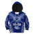 Personalised Toa Samoa Hoodie KID 685 USO Forever LT7 Blue - Polynesian Pride