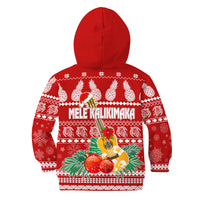 Hawaii Christmas Hoodie KID Mele Kalikimaka - Ukulele LT7 - Polynesian Pride