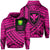 Polynesian Protect Mauna Kea Kanaka Maoli Hawaii Hoodie Pink Quarter Style Unisex Pink - Polynesian Pride