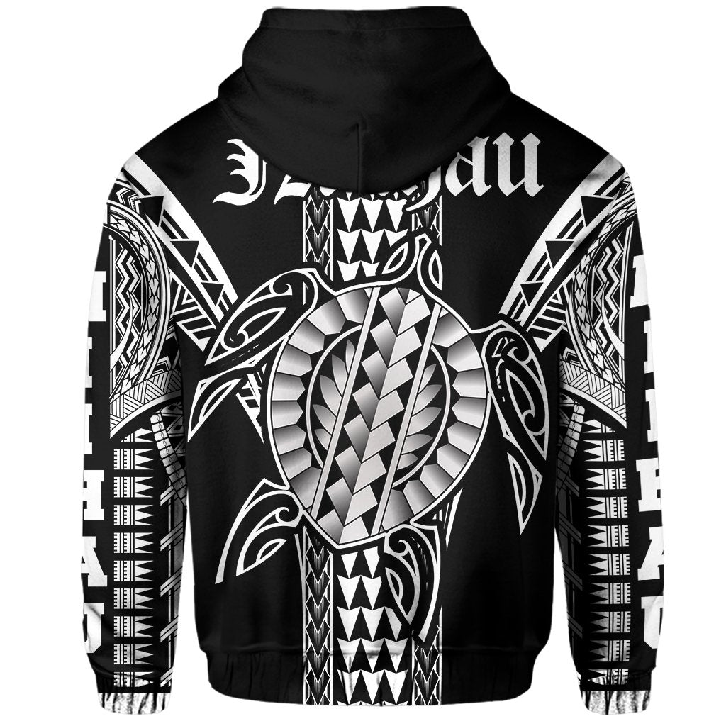 Niihau Island Polynesian Hoodie Zip Comely Style - Polynesian Pride