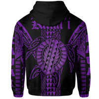 Kauai Island Polynesian Hoodie Zip Comely Style - Polynesian Pride