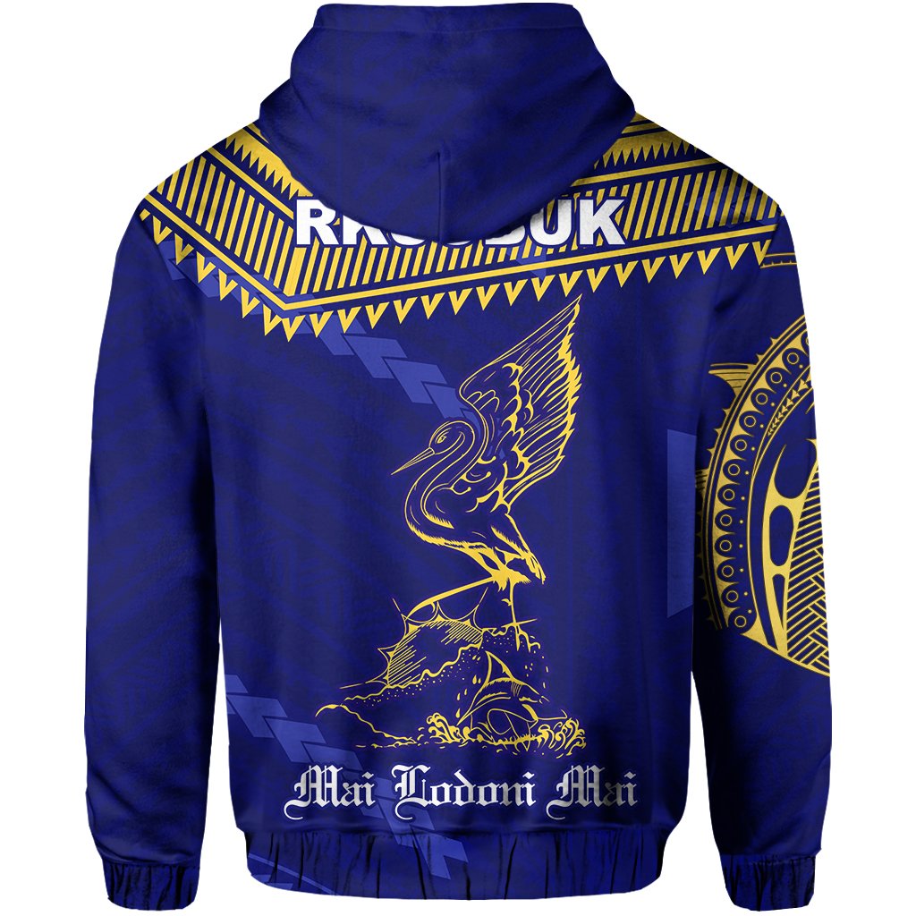 (Mai Lodoni Mai) Ratu Kadavulevu Zip Hoodie Version 02 School - Polynesian Pride