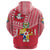 Mate Maa Tonga Zip Hoodie Coat of Arms - Polynesian Pride