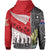 ANZAC Day Lest We Forget Hoodie Australia Indigenous and New Zealand Maori Red - Polynesian Pride