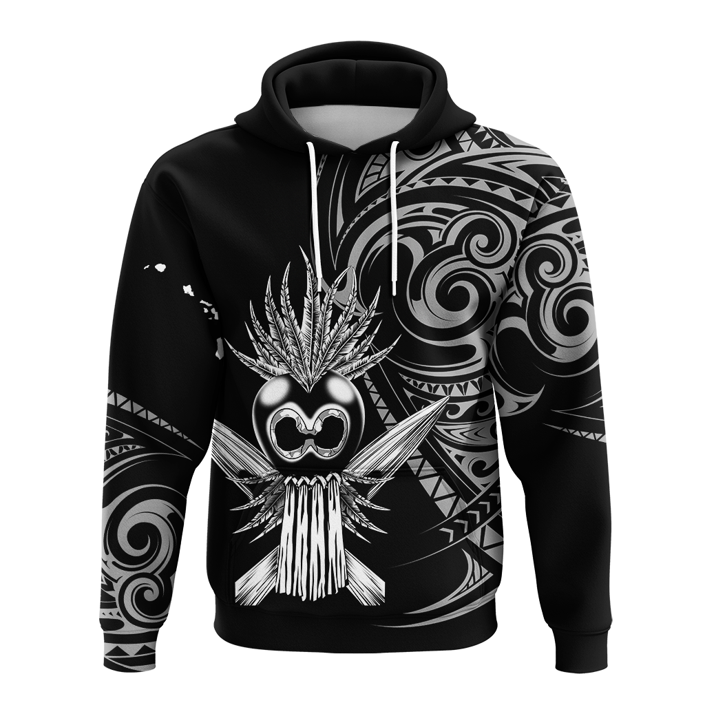 Custom Hawaii Ikaika Warrior Hoodie LT2 - Polynesian Pride