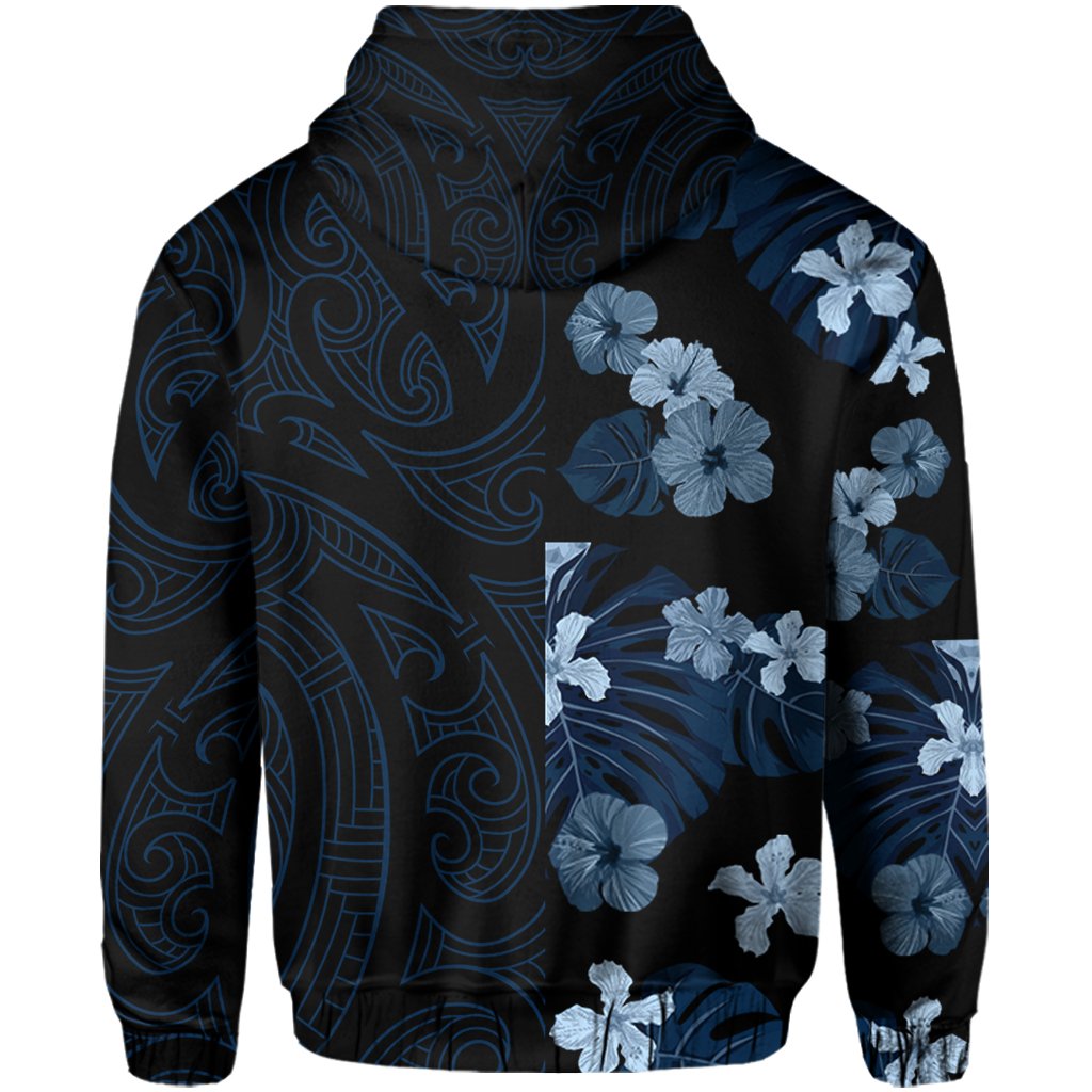 Tropical Polynesian Hawaiian Hoodie Curtis Style - Polynesian Pride