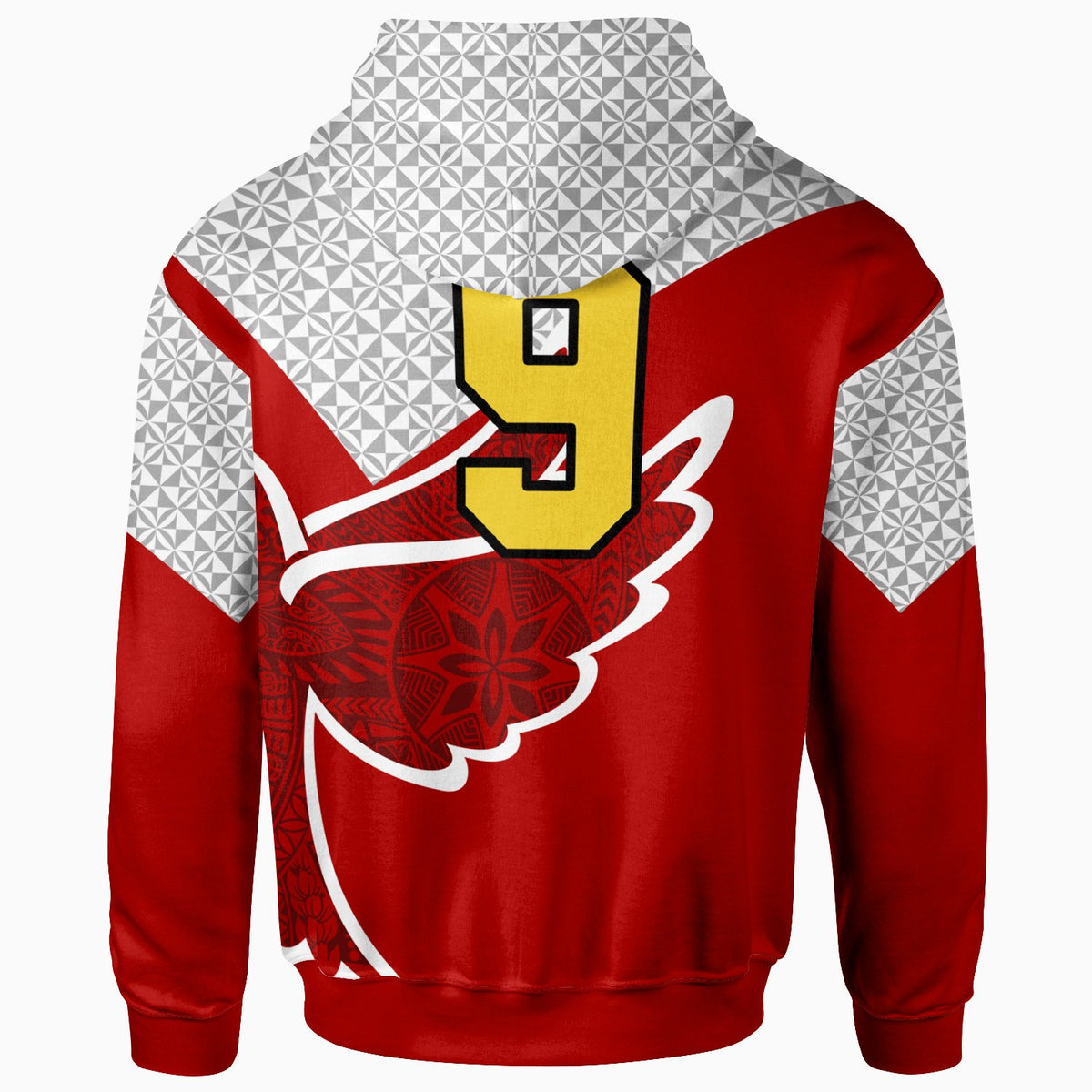 Tonga Custom Zip up Hoodie Dynamic Sport - Polynesian Pride