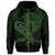 Hawaii Warrior Kanaka Polynesian Hoodie Zip Rob Style - Polynesian Pride