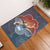 Hula Dance Hibiscus Door Mat AH Door Mat Black - Polynesian Pride