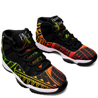 Papua New Guinea Sneaker J.11 PNG Bird - of - paradise Reggae Ver. LT7 - Polynesian Pride