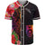 Kiribati Baseball Shirt - Tropical Hippie Style Unisex Black - Polynesian Pride