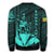 Hawaiian King Kanaka Map Polynesian Kahoolawe Sweatshirt - Turquoise - Hala Style - AH - Polynesian Pride