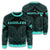 Hawaiian Kanaka Map Polynesian Kahoolawe Sweatshirt - Turquoise - Brad Style - AH Unisex Turquoise - Polynesian Pride