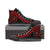 Hawaii - Kahuku High - High Top Shoes - AH Black - Polynesian Pride