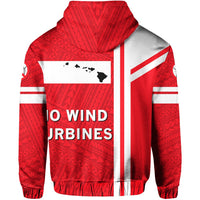 Kahuku Polynesian No More Turbines Hoodie (Zip) - Polynesian Pride