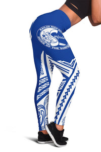 Hawaii - Kailua High Leggings - AH Blue - Polynesian Pride