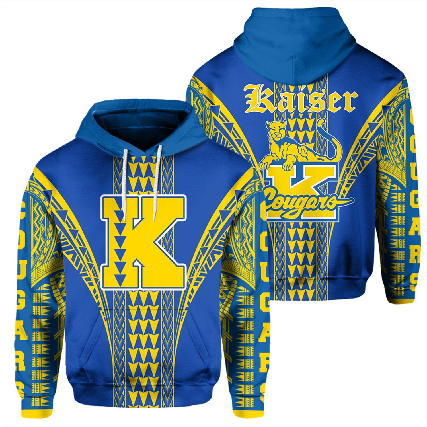 Hawaii Hoodie Kaiser High Pullover Hoodie - Polynesian Pride