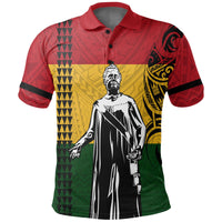 Hawaii Kanaka Flag Polynesian Queen Liliuokalani Polo - Polynesian Pride