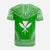 Hawaii Custom T Shirt Kanaka Maoli Polynesian Chief Tattoo Green Version Unisex Green - Polynesian Pride