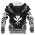 Kanaka Maoli Polynesian Chief Custom Zip up Hoodie Black Version Unisex Black - Polynesian Pride