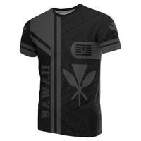 Kanaka Polynesian T Shirt Gray Morale Style - Polynesian Pride